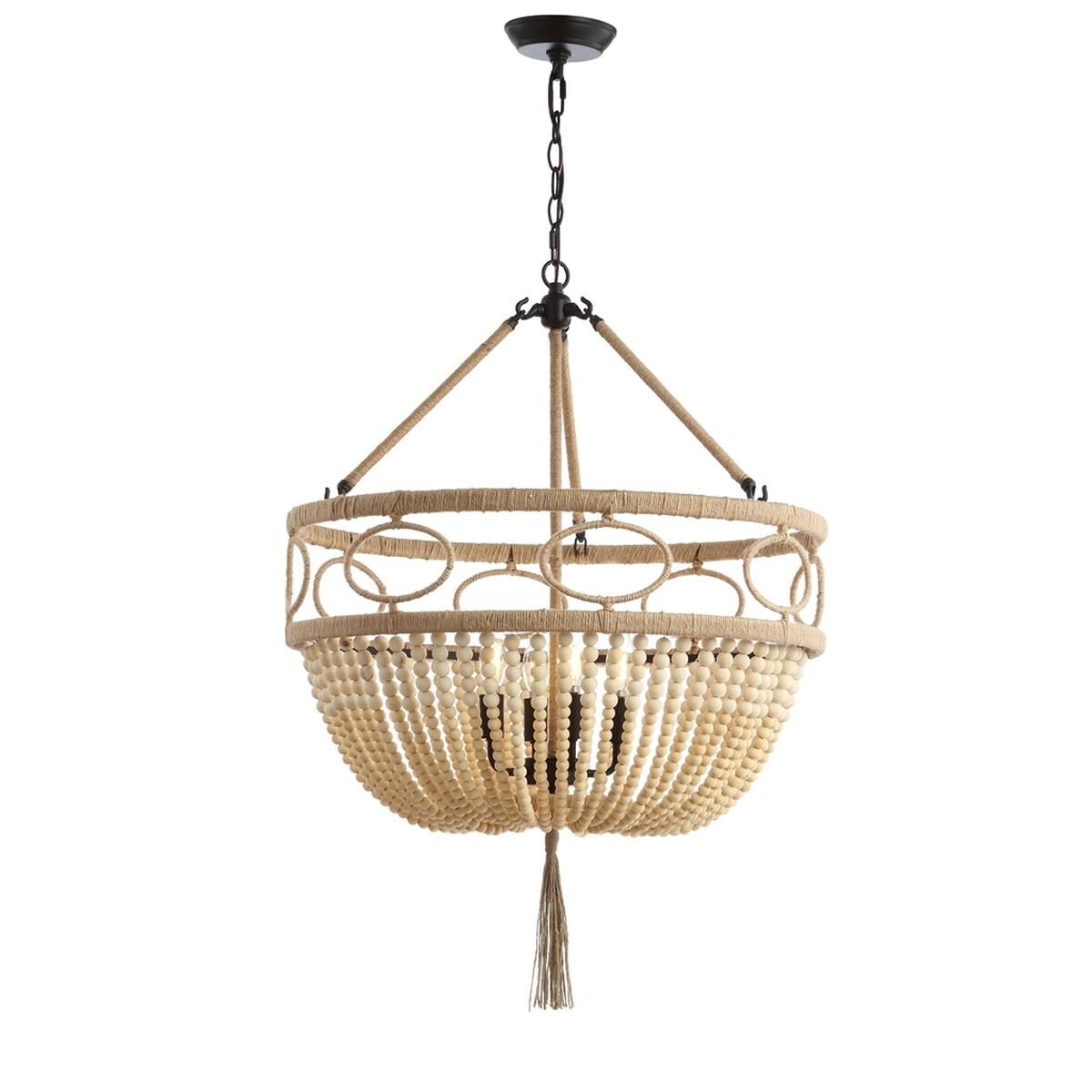 Whitley 24 Inch LED Cage Pendant by Safavieh
