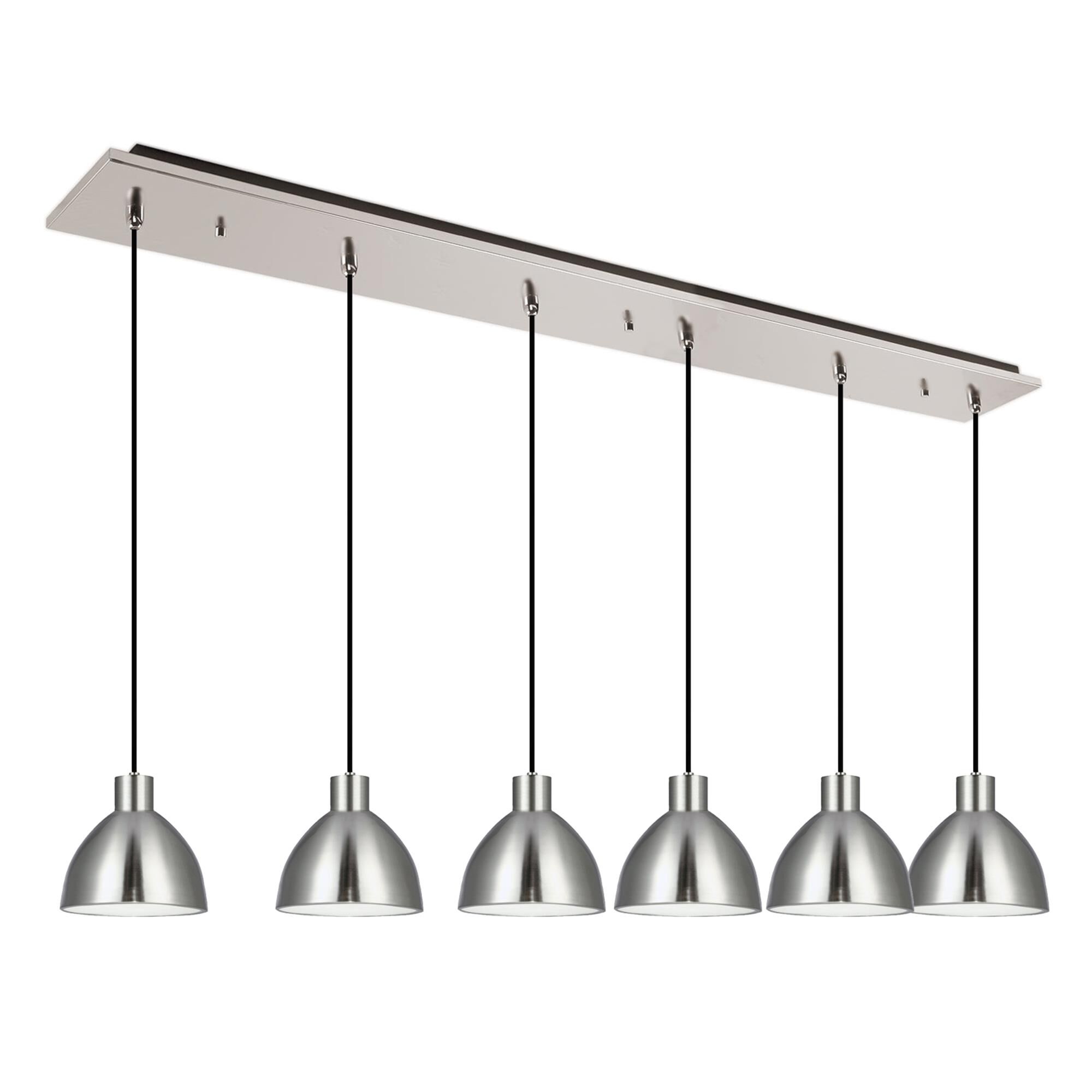 Shown in Brushed Nickel finish