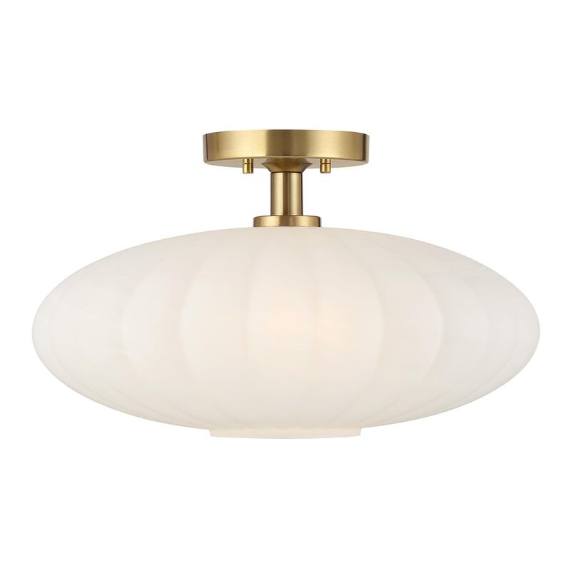 18 Inch Semi Flush Mount by Meridian Lighting