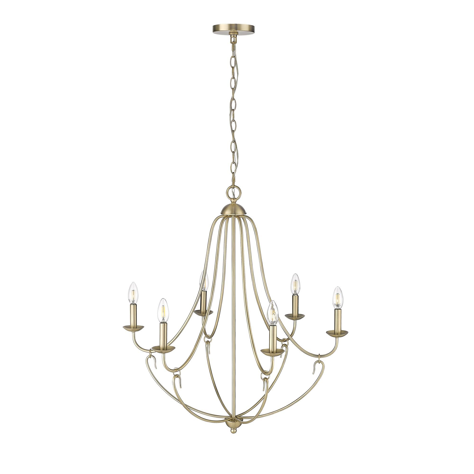 Shown in Modern Gold finish