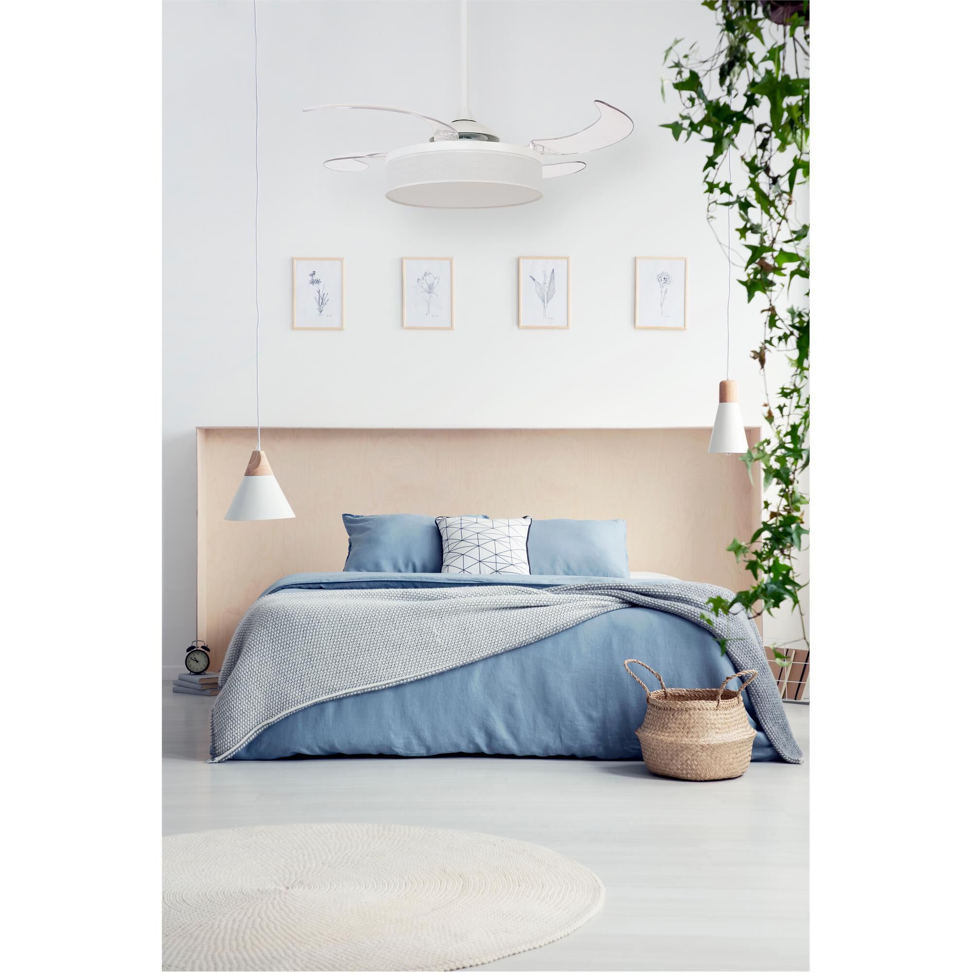 Shown in White finish