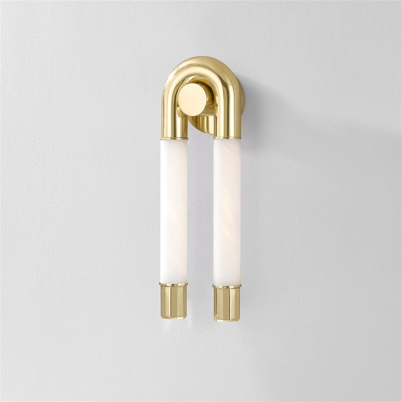 Noz Nozawa Zeme 6.5 Inch Wall Sconce by Corbett Lighting