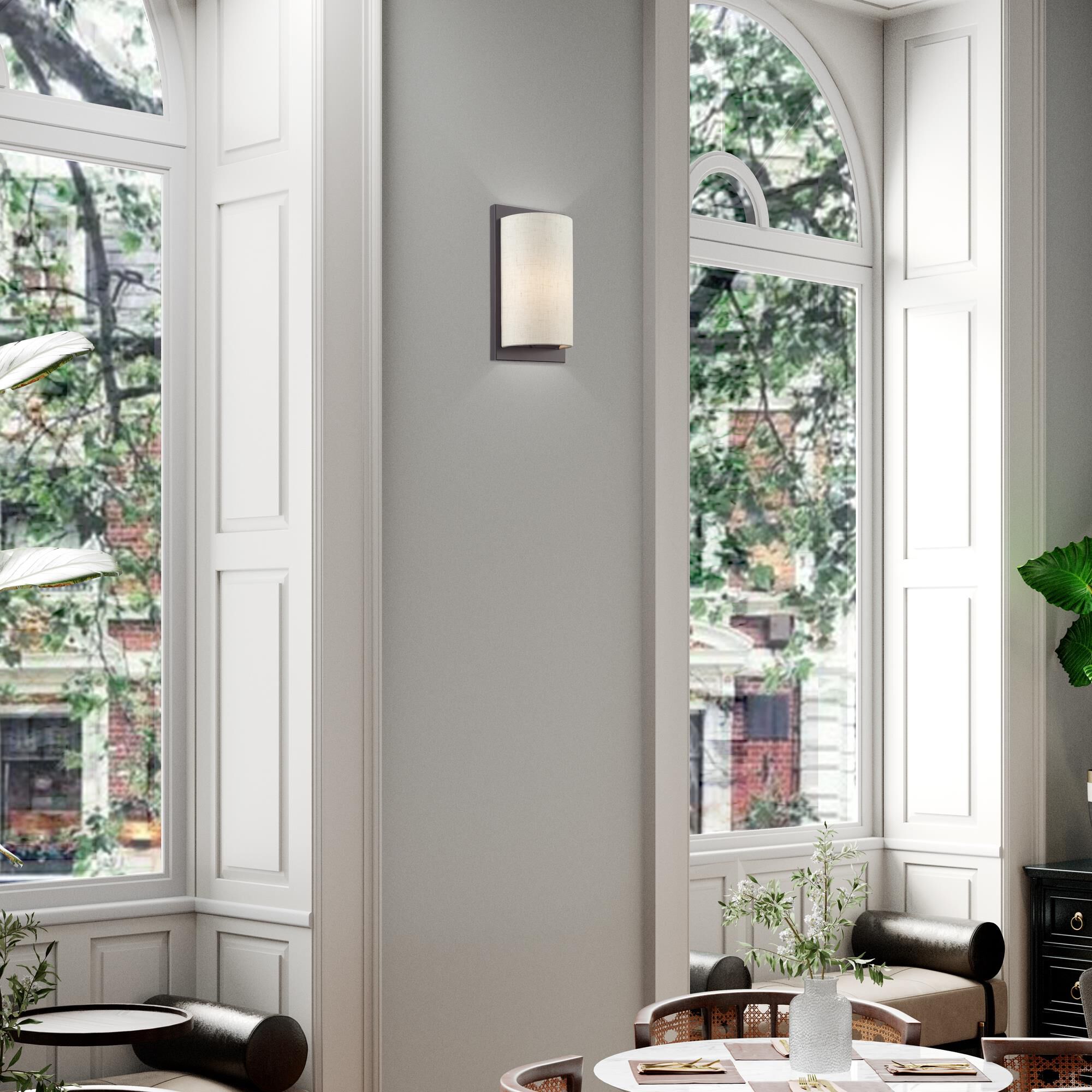 Brenton 6 Inch Wall Sconce by Livex Lighting