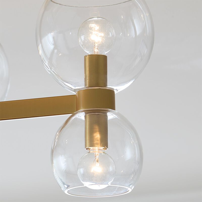 Kate Spade New York Londyn 20 Inch 6 Light Semi Flush Mount by Visual Comfort Studio
