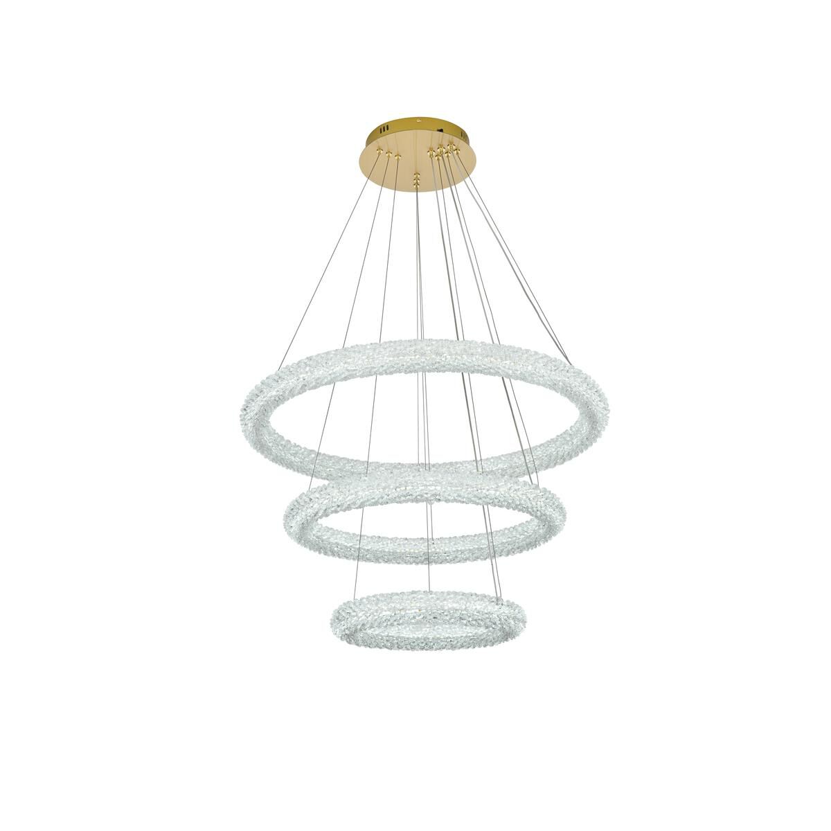 Bowen 32 Inch Chandelier by Elegant Lighting