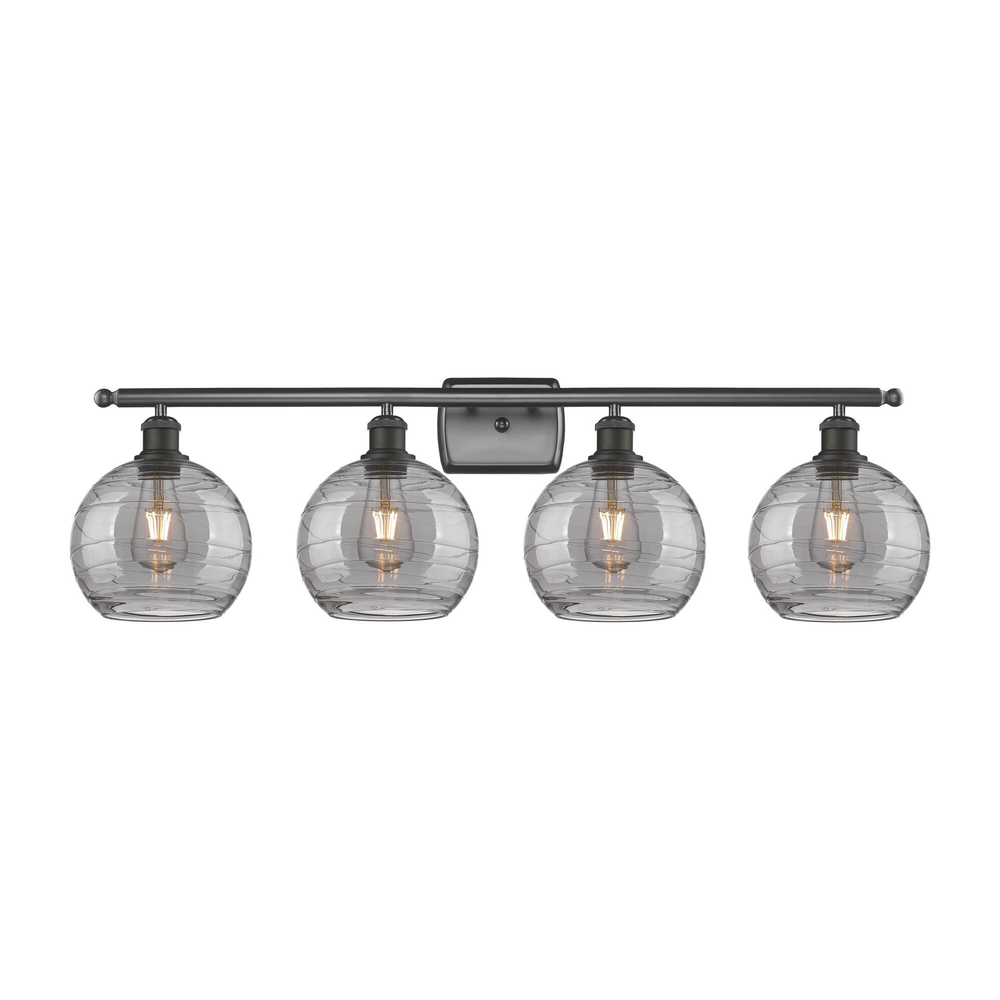 Bruno Marashlian Athens Deco Swirl 38 Inch Bath Vanity Light by Innovations Lighting