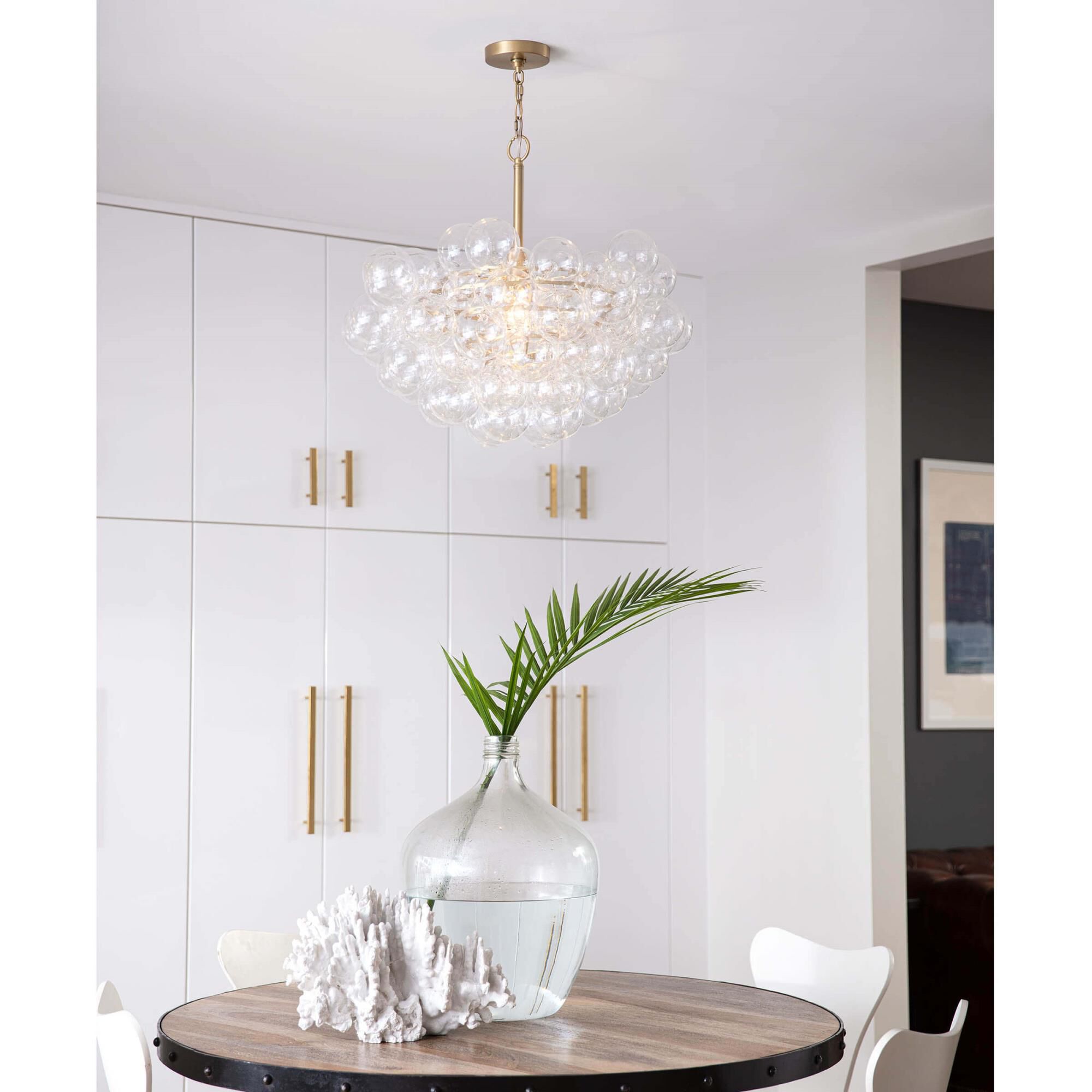 Bubbles 28 Inch Chandelier by Regina Andrew