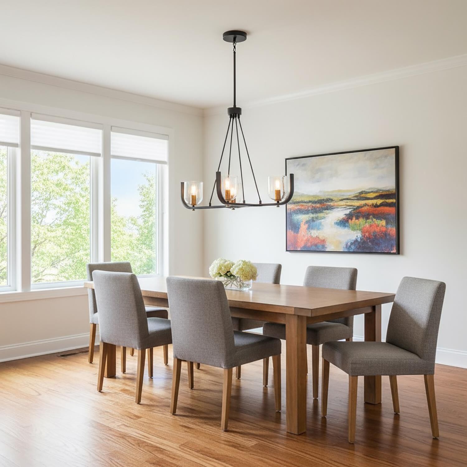 Kevin Kraemer Cheshire 30 Inch 5 Light Chandelier by Artcraft