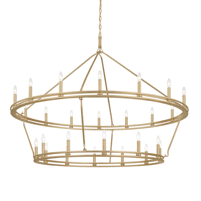 Sutton 52 Inch Chandelier by Troy Lighting