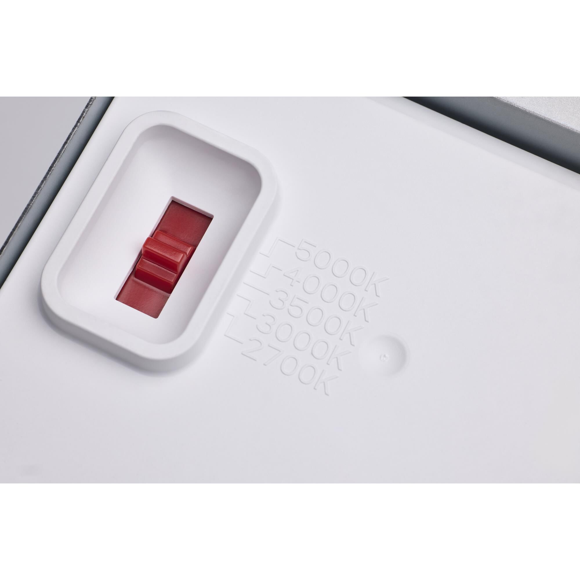 Shown in White and Red finish