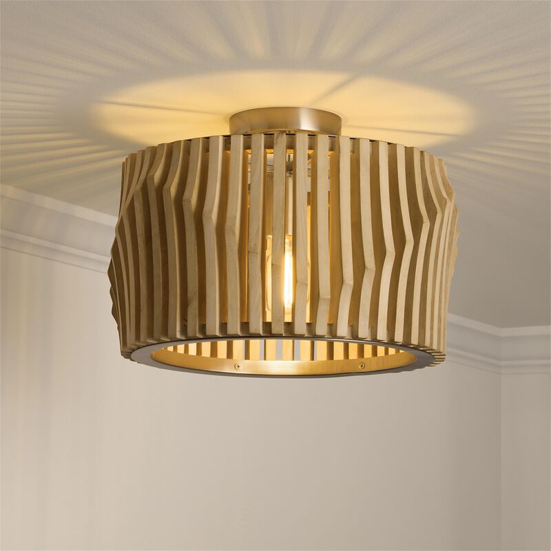 Archer 16 Inch Semi Flush Mount by Capital Lighting