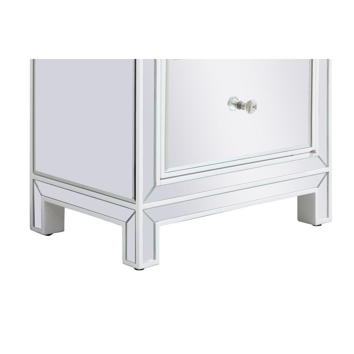 Reflexion End Table by Elegant Decor