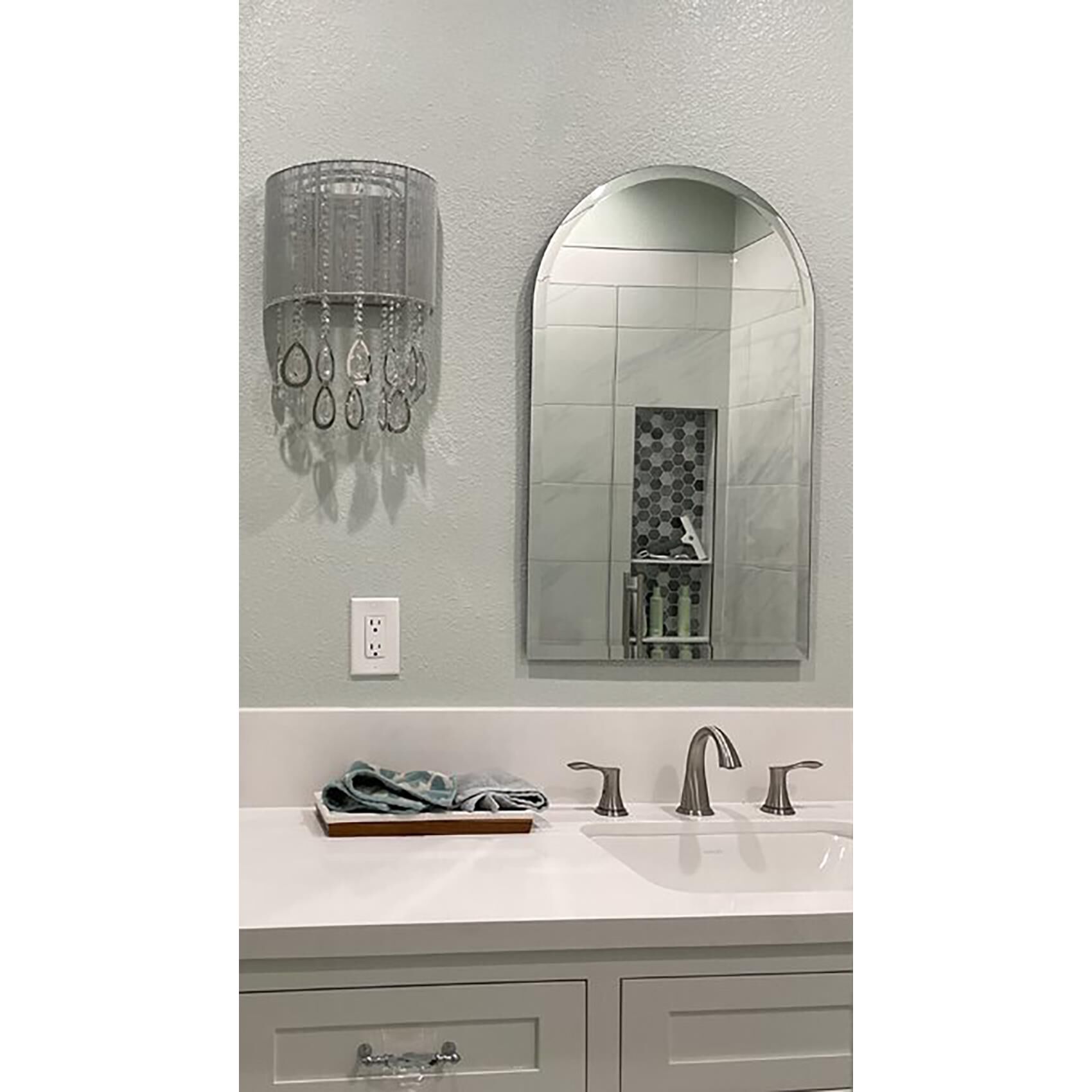 Rita Bathroom Mirror by Decor Wonderland
