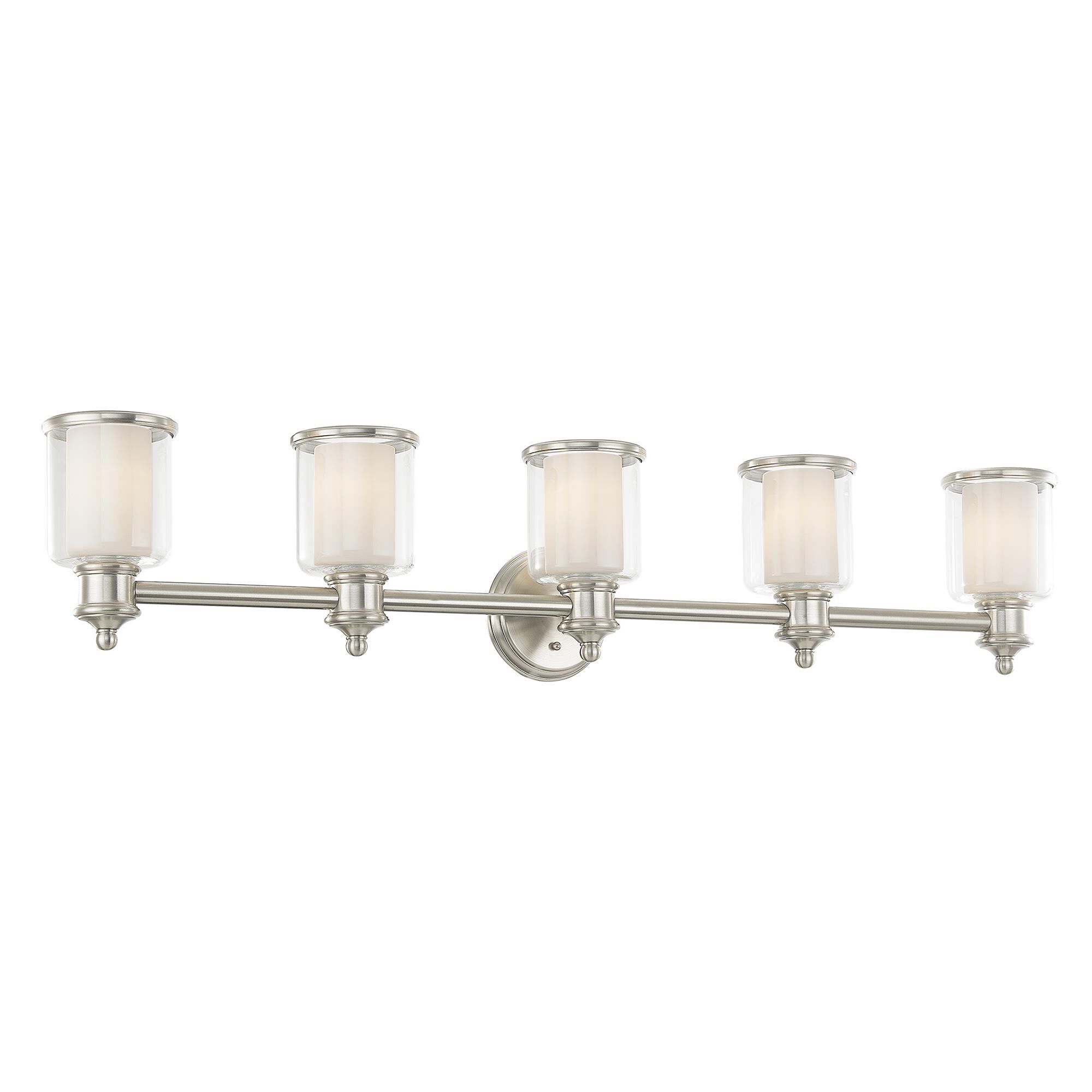 Middlebush 45 Inch 5 Light Bath Vanity Light by Livex Lighting