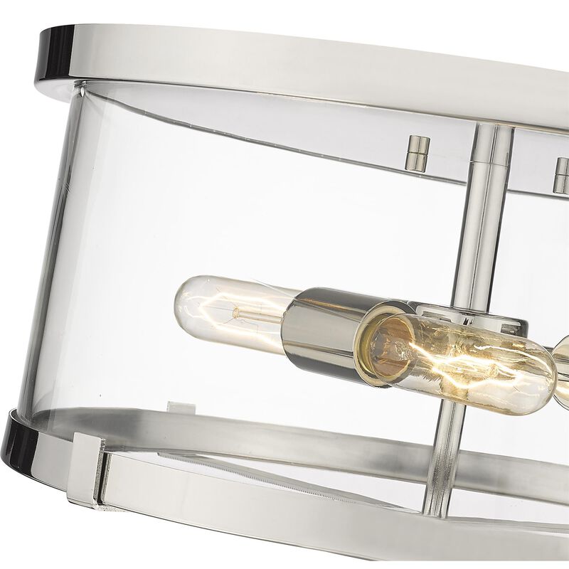 Callista 16 Inch 3 Light Flush Mount by Z-Lite