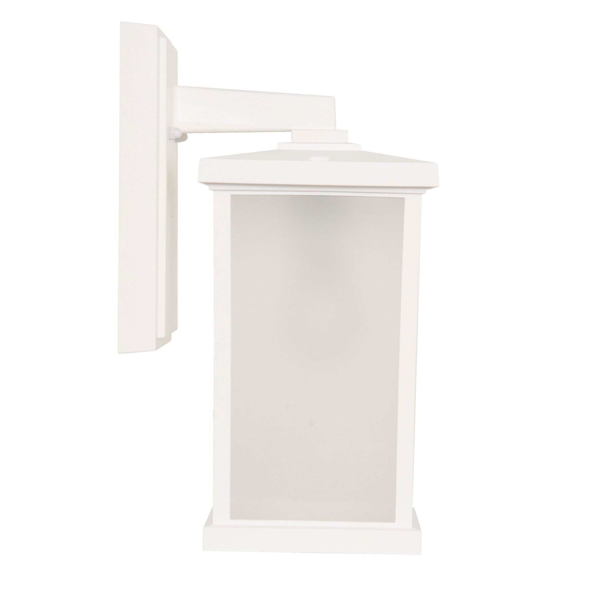 Shown in Textured White finish and Frosted Polycarbonate shade