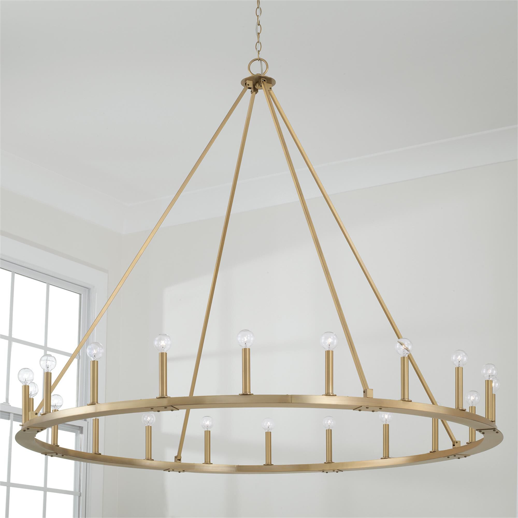 Shown in Aged Brass finish