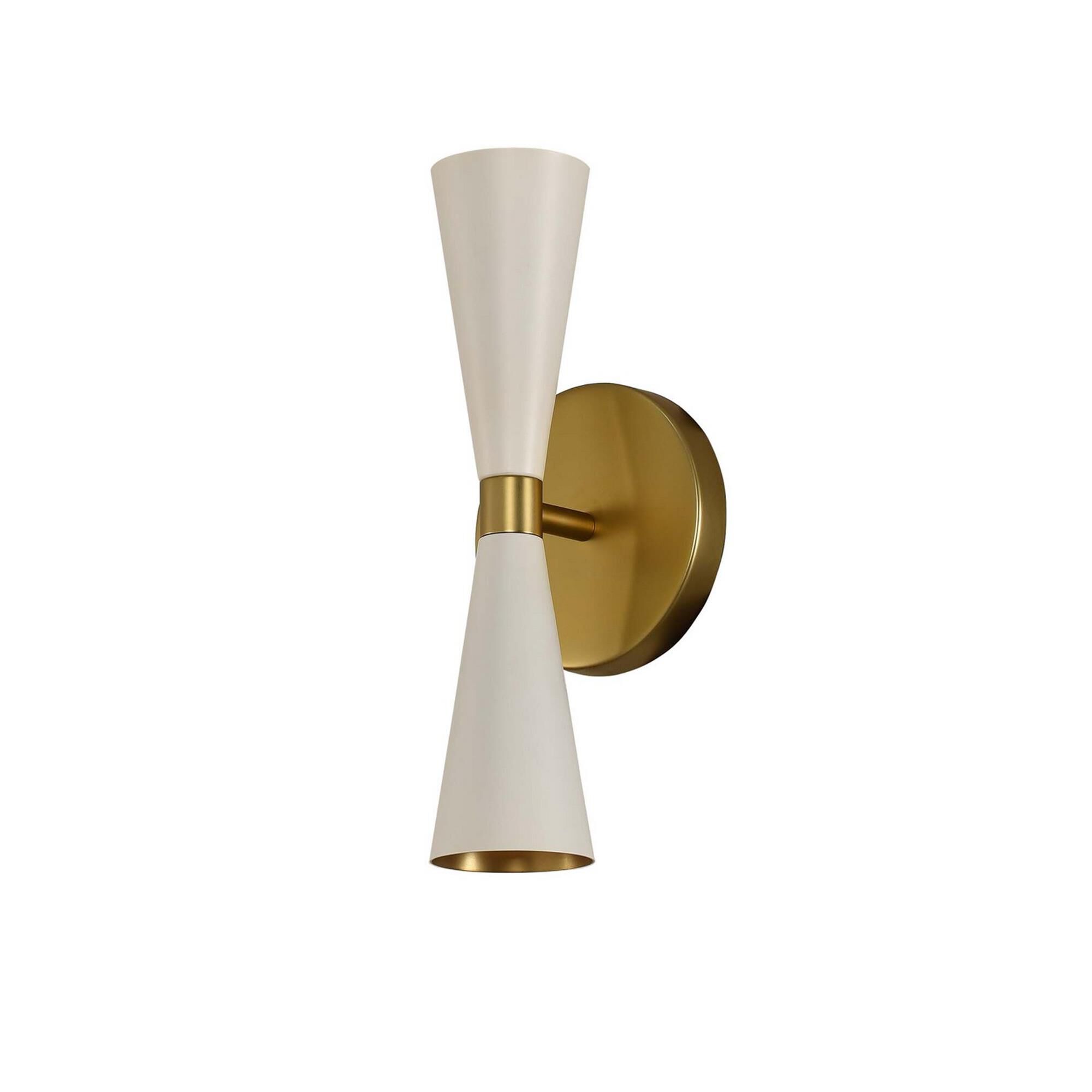 Milo Small 2 Light Wall Sconce,