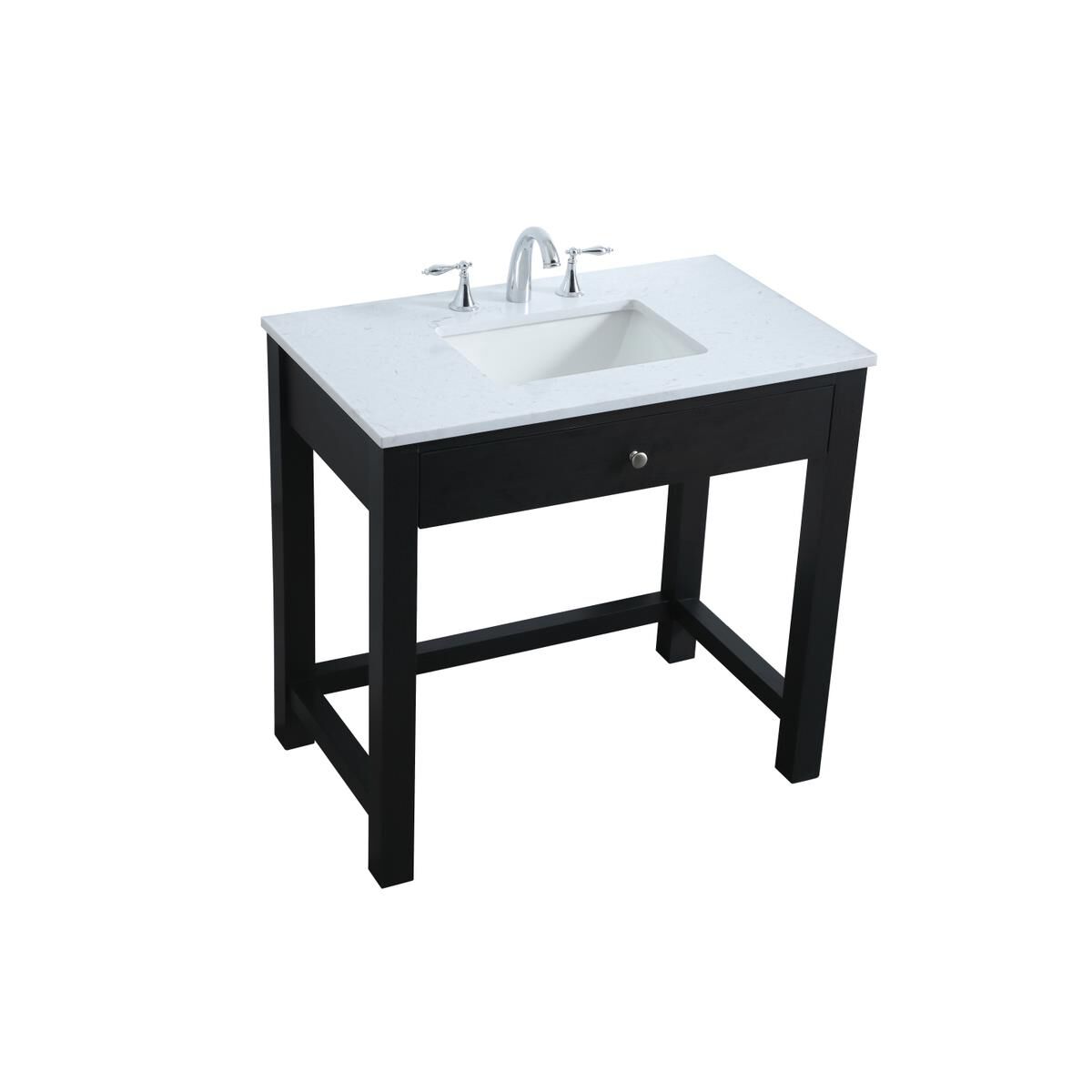 Hudson 36 Inch Bath Vanity by Elegant Decor