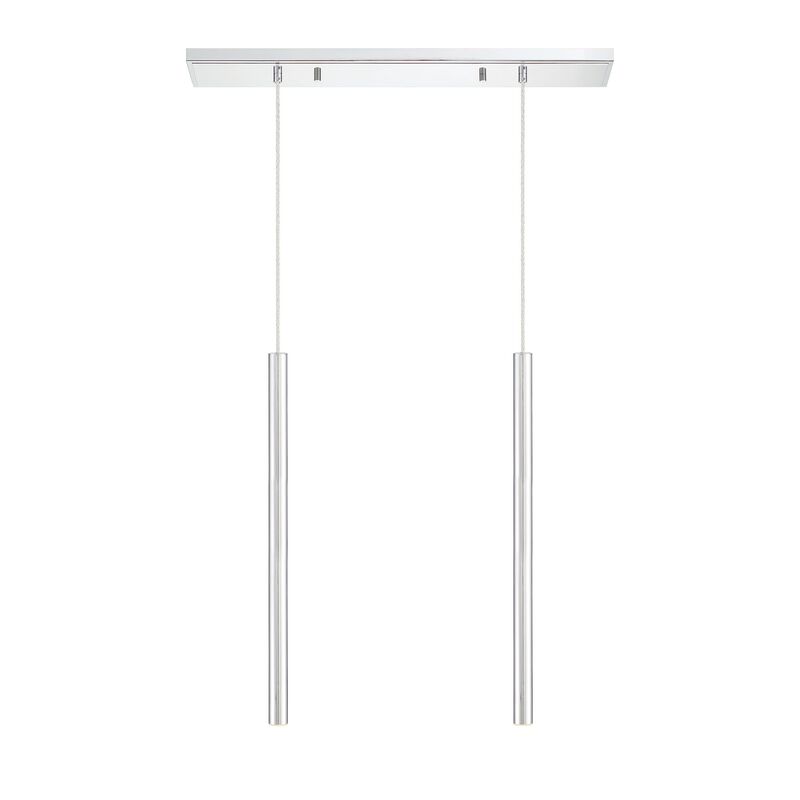 Forest 30 Inch 2 Light LED Linear Suspension Light by Z-Lite