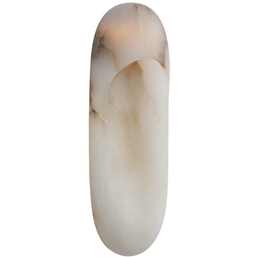 Shown in Alabaster and Polished Nickel finish