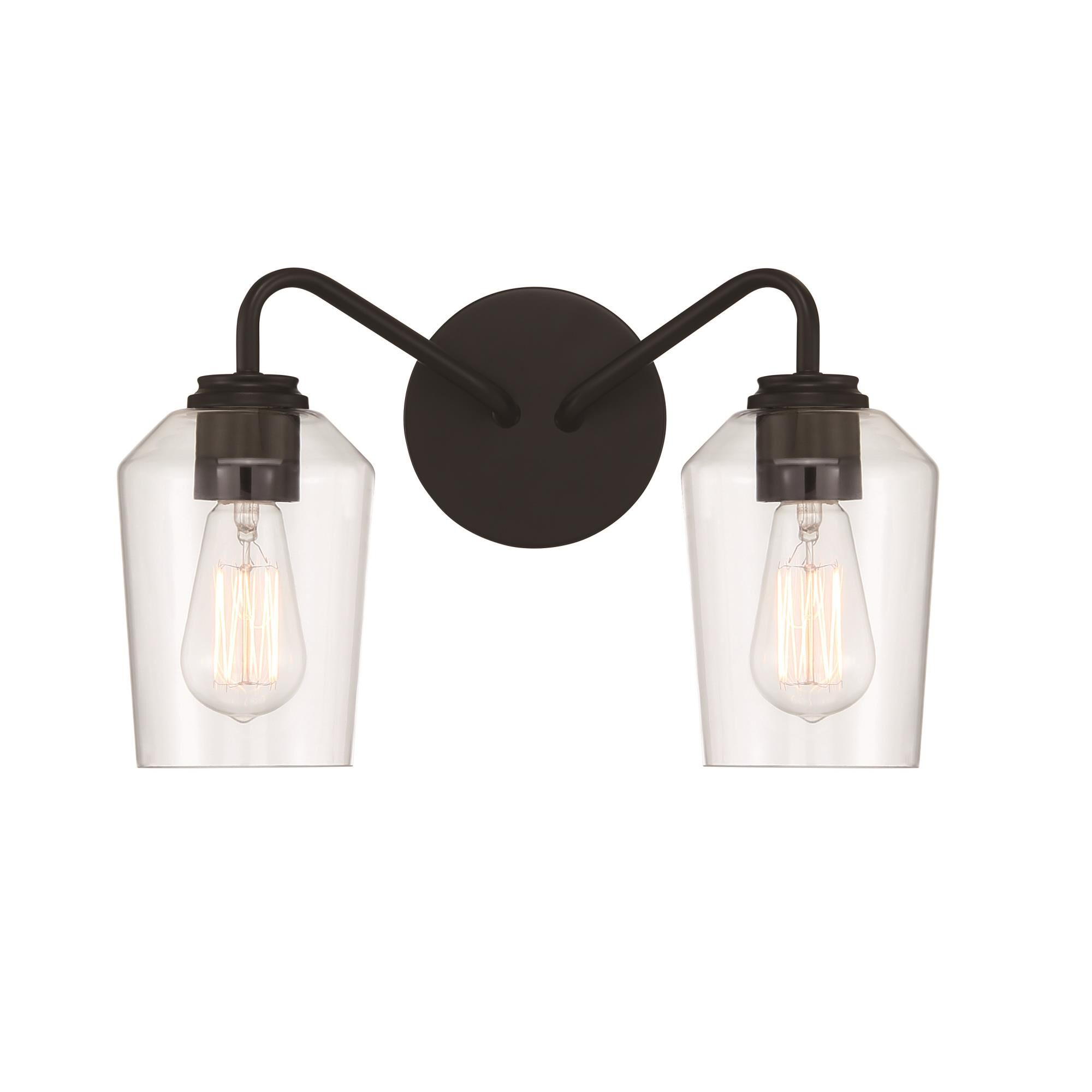 Shayna 15 Inch 2 Light Bath Vanity Light by Craftmade