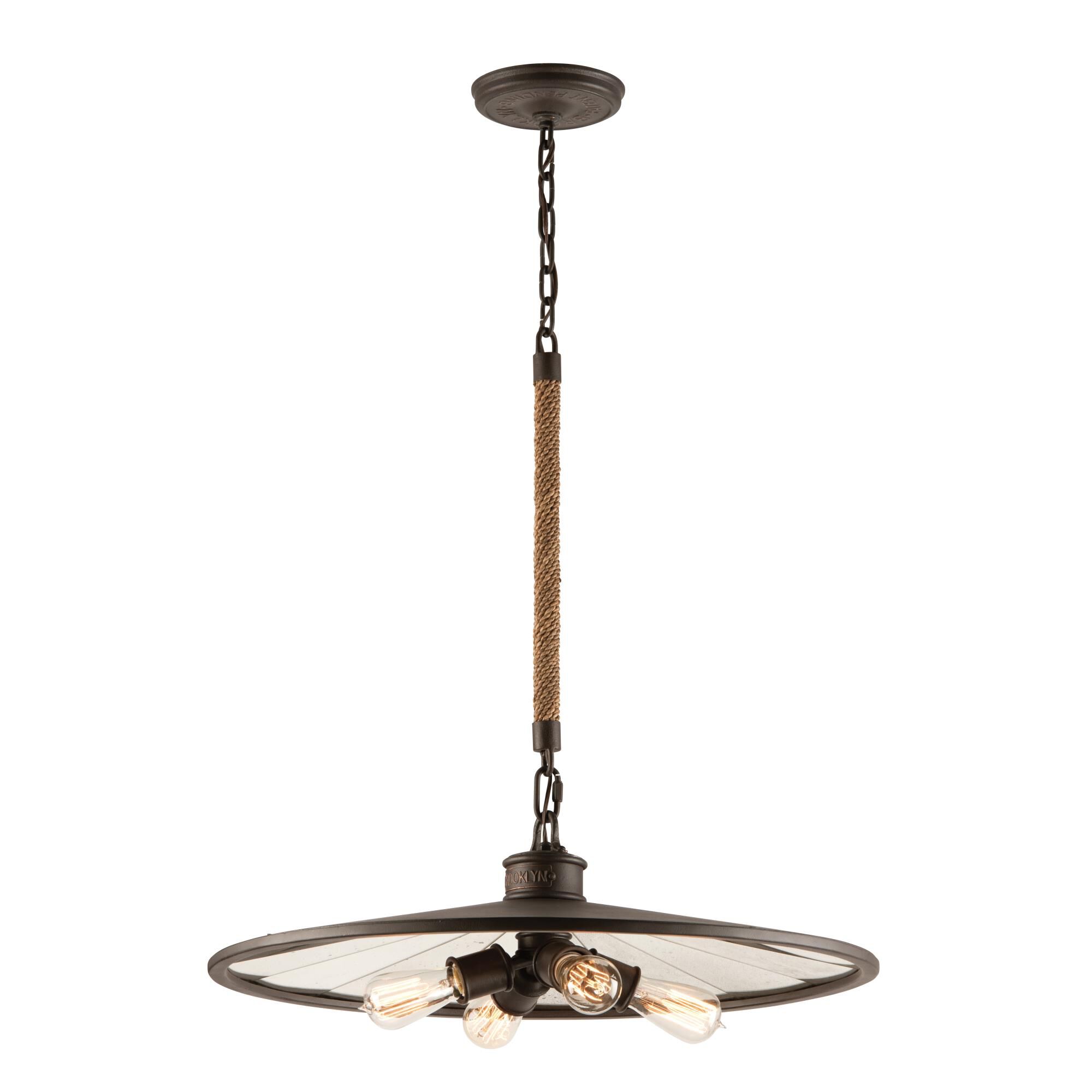 Brooklyn 26 Inch Large Pendant by Troy Lighting
