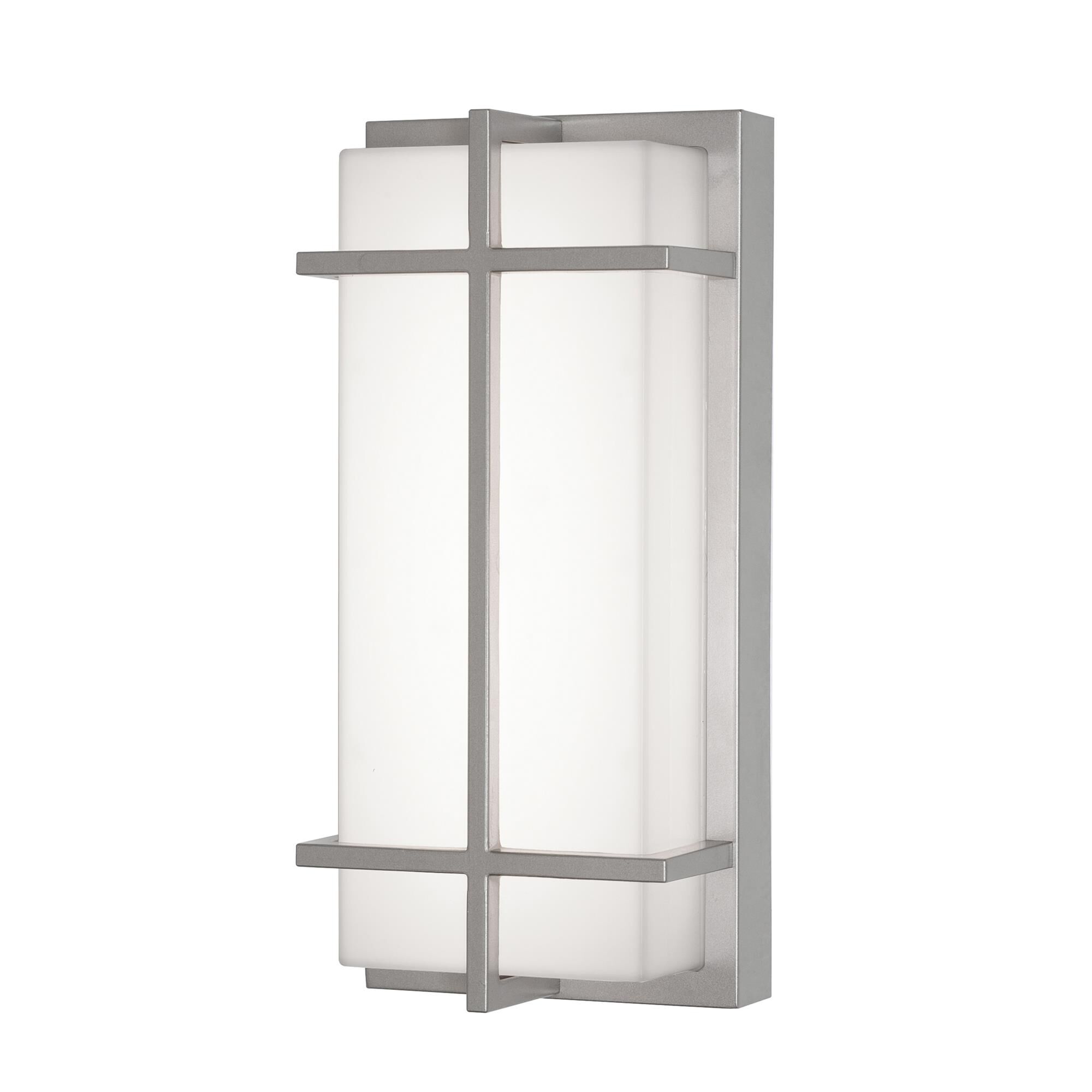 Shown in Painted Nickel finish and White Acrylic shade