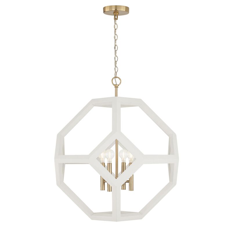 Geo 24 Inch Cage Pendant by Capital Lighting
