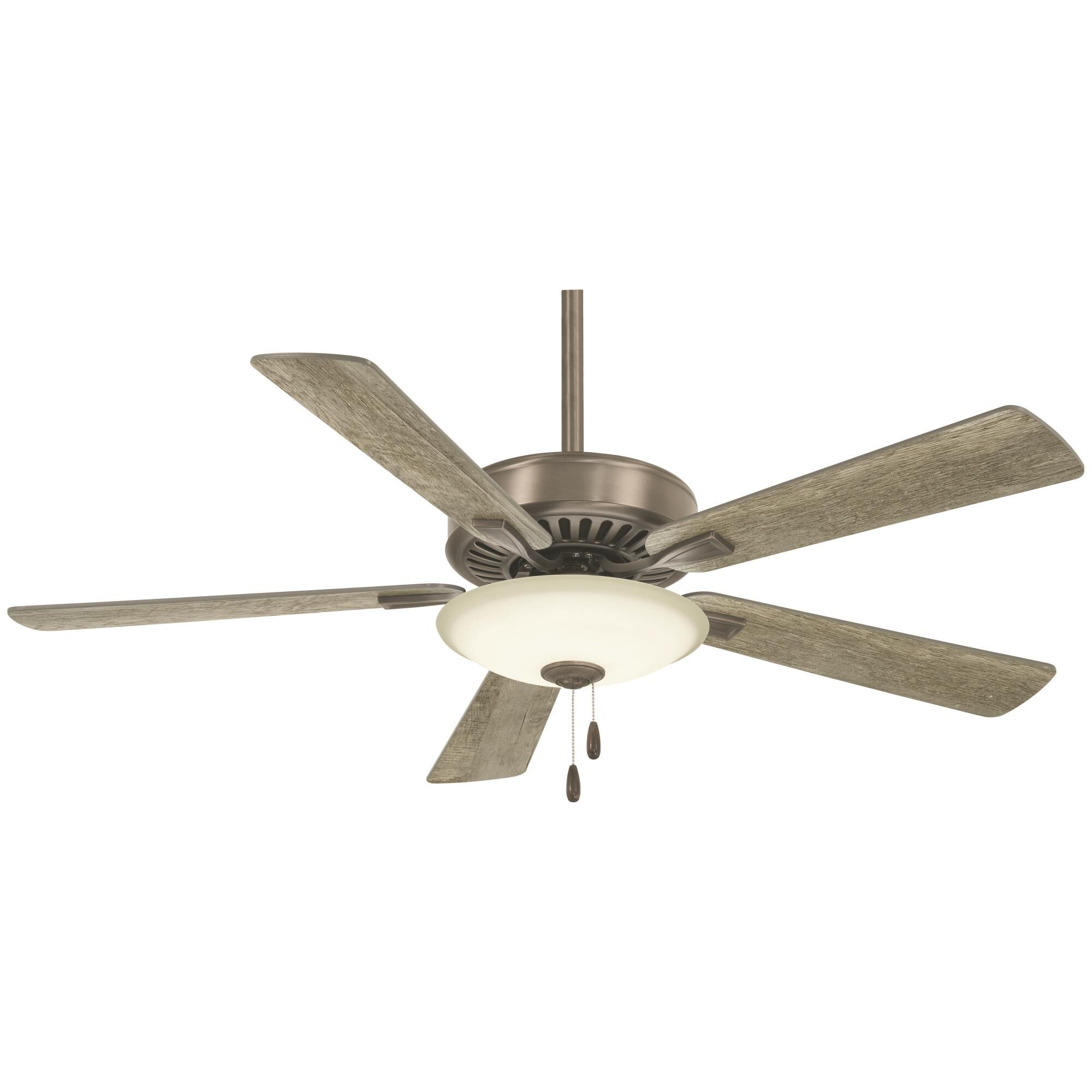 Contractor 52 Inch Ceiling Fan with Light Kit by Minka Aire