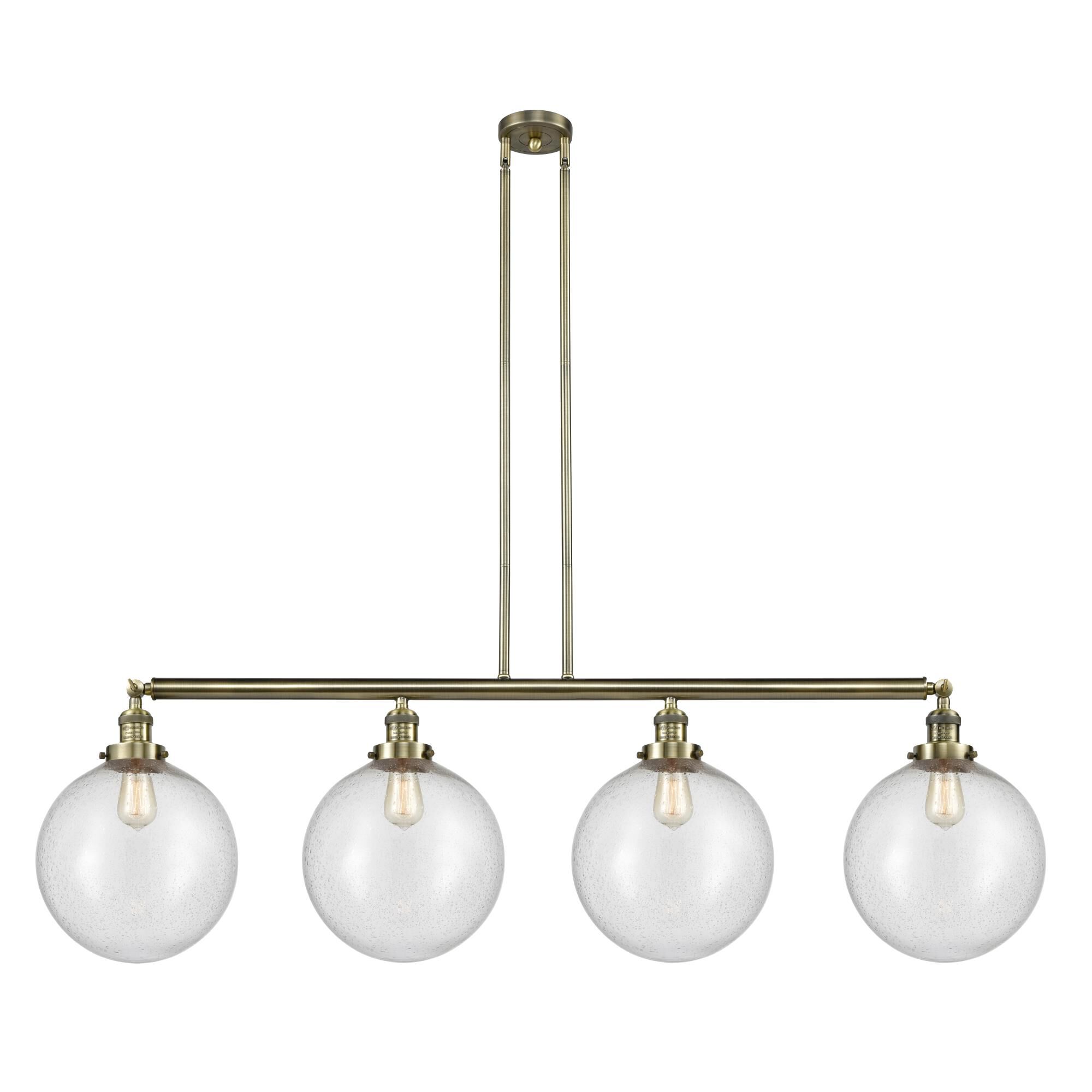 Bruno Marashlian XX-Large Beacon 56 Inch 4 Light Linear Suspension Light by Innovations Lighting