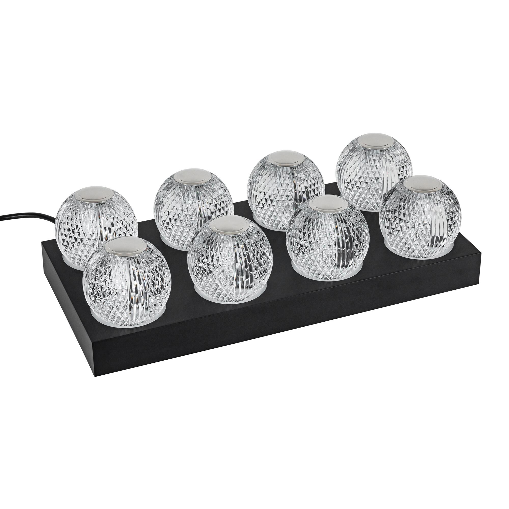 Marni 8-unit Black Charging Station Other Home Accent by Alora Lighting