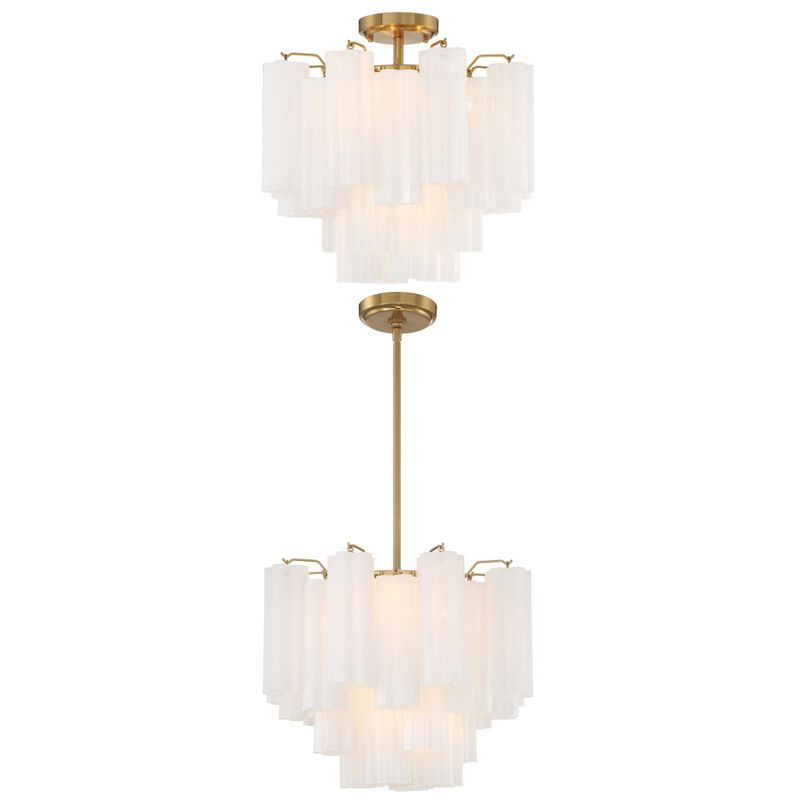 Addis 18 Inch Chandelier by Crystorama