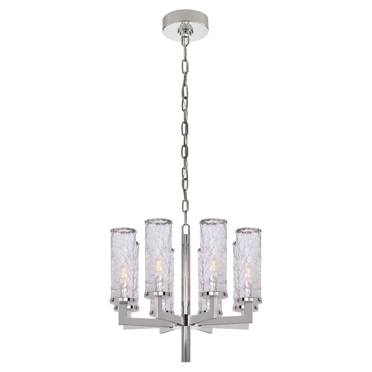 Kelly Wearstler Liaison 20 Inch 8 Light Mini Chandelier by Visual Comfort Signature Collection