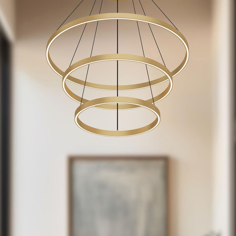 Cerchio 32 Inch Chandelier by Kuzco Lighting