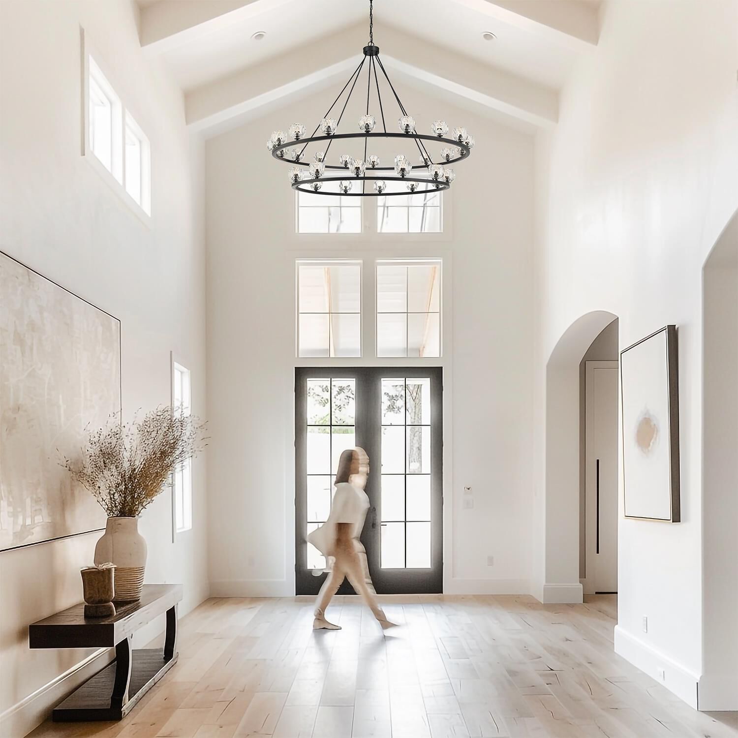 Aragon 59 Inch Chandelier by Crystorama