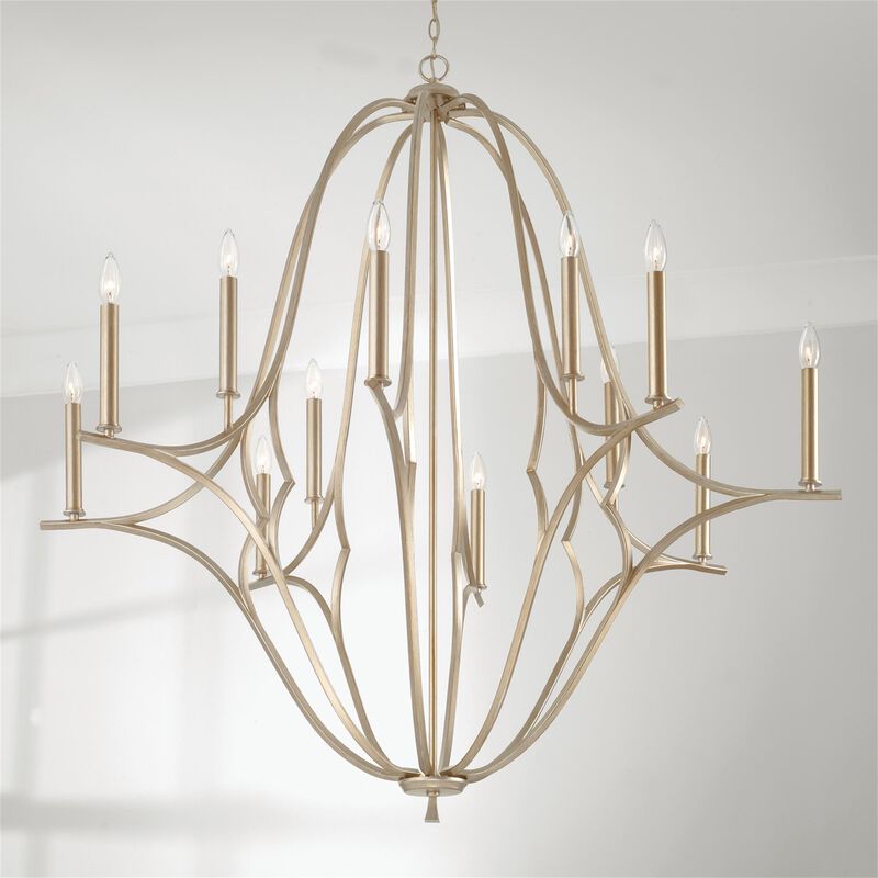 Claire 48 Inch 12 Light Chandelier by Capital Lighting Fixture Company