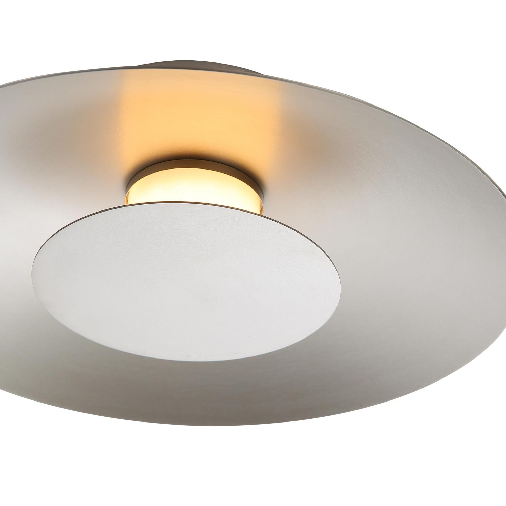 Shown in Sand Nickel finish and Sand Nickel shade