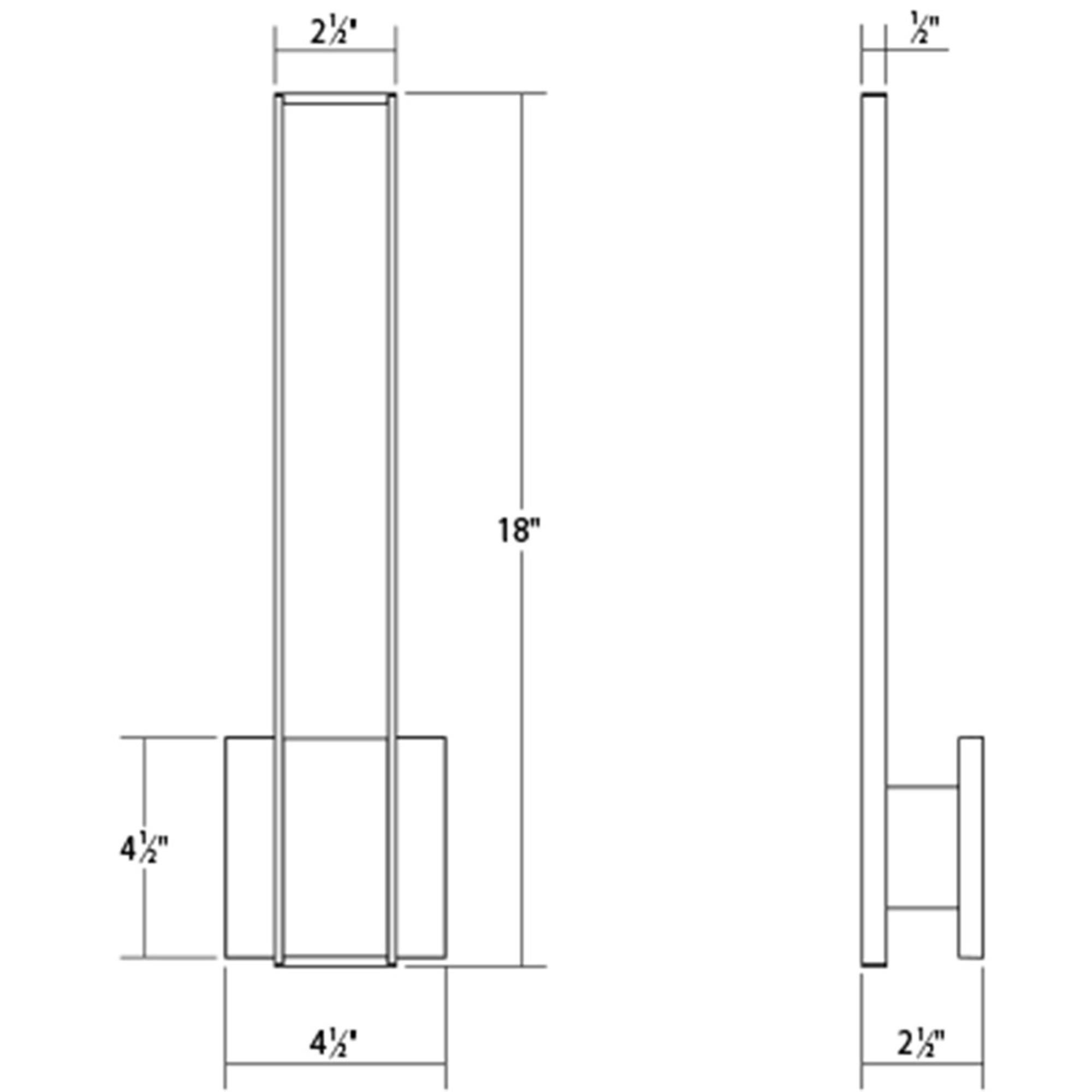 SONNEMAN Planes 18 Inch LED Wall Sconce