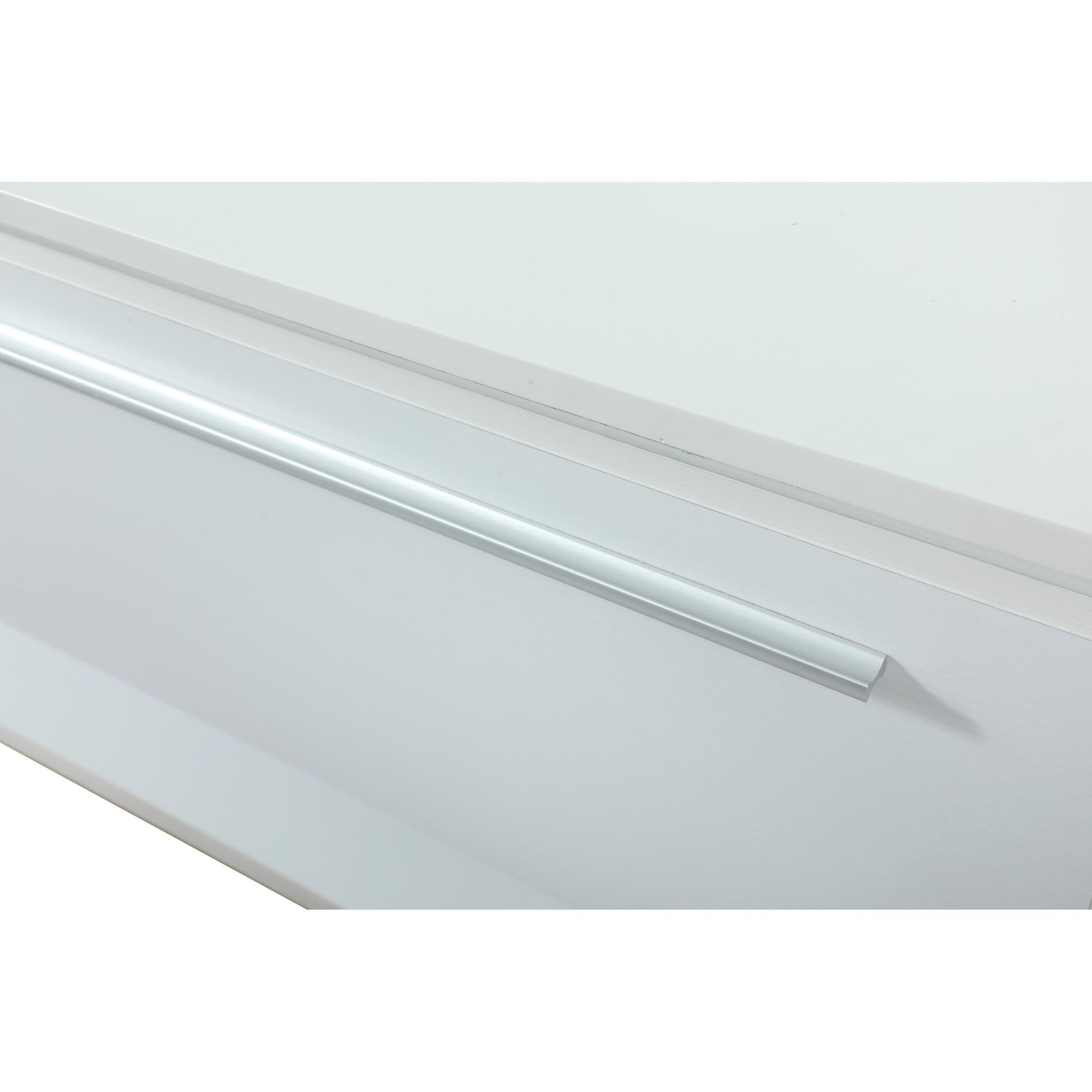 Shown in White finish