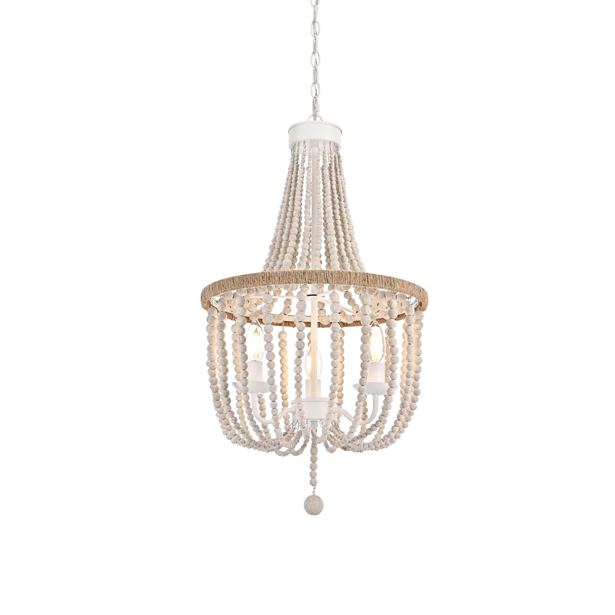 Jolie 16 Inch Large Pendant by Elegant Lighting