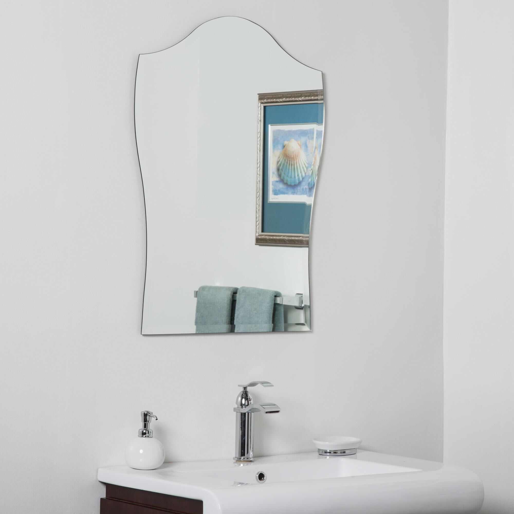 Alta Bathroom Mirrors by Decor Wonderland