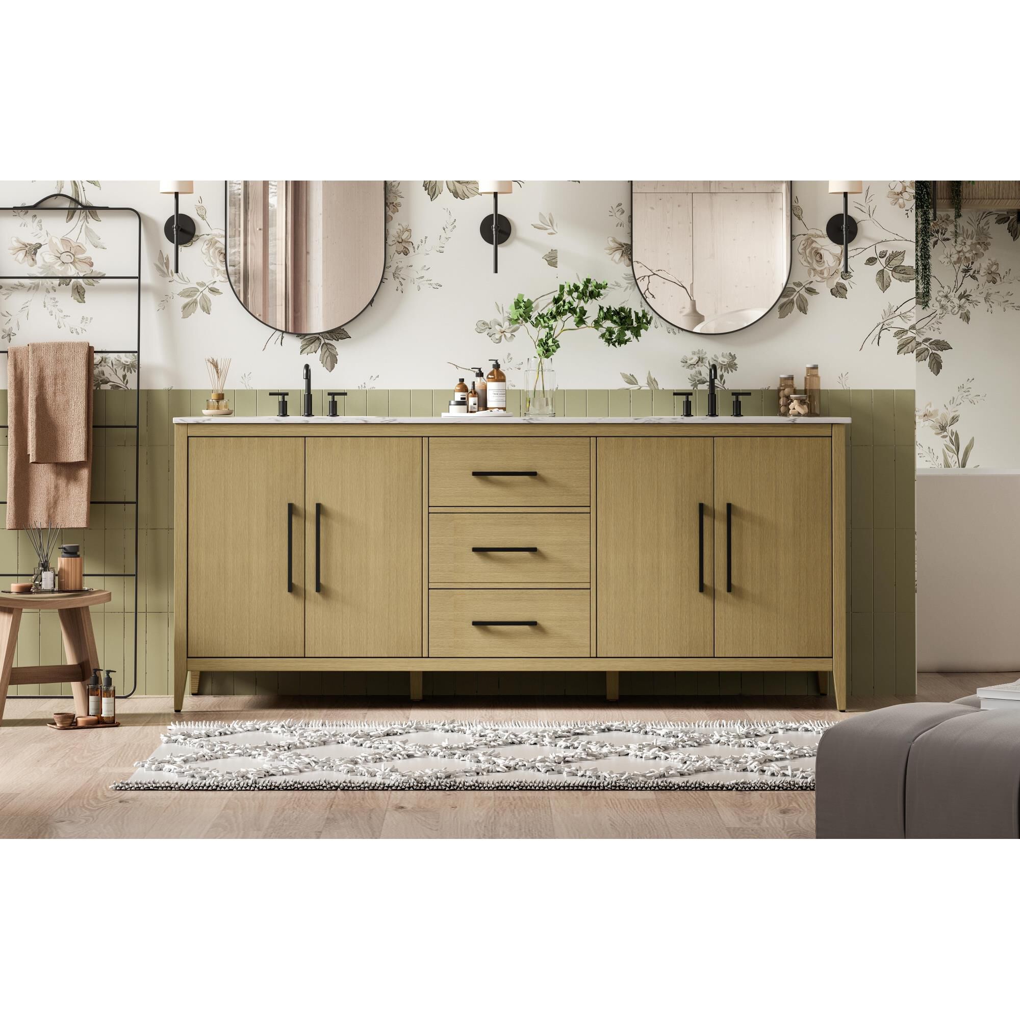 Millie 84 Inch Bath Vanity by Elegant Dcor