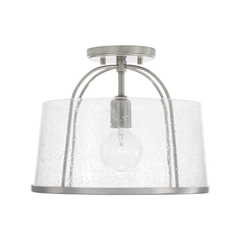 Madison 13 Inch 1 Light Semi Flush Mount by Homeplace by Capital Lighting Fixture Company