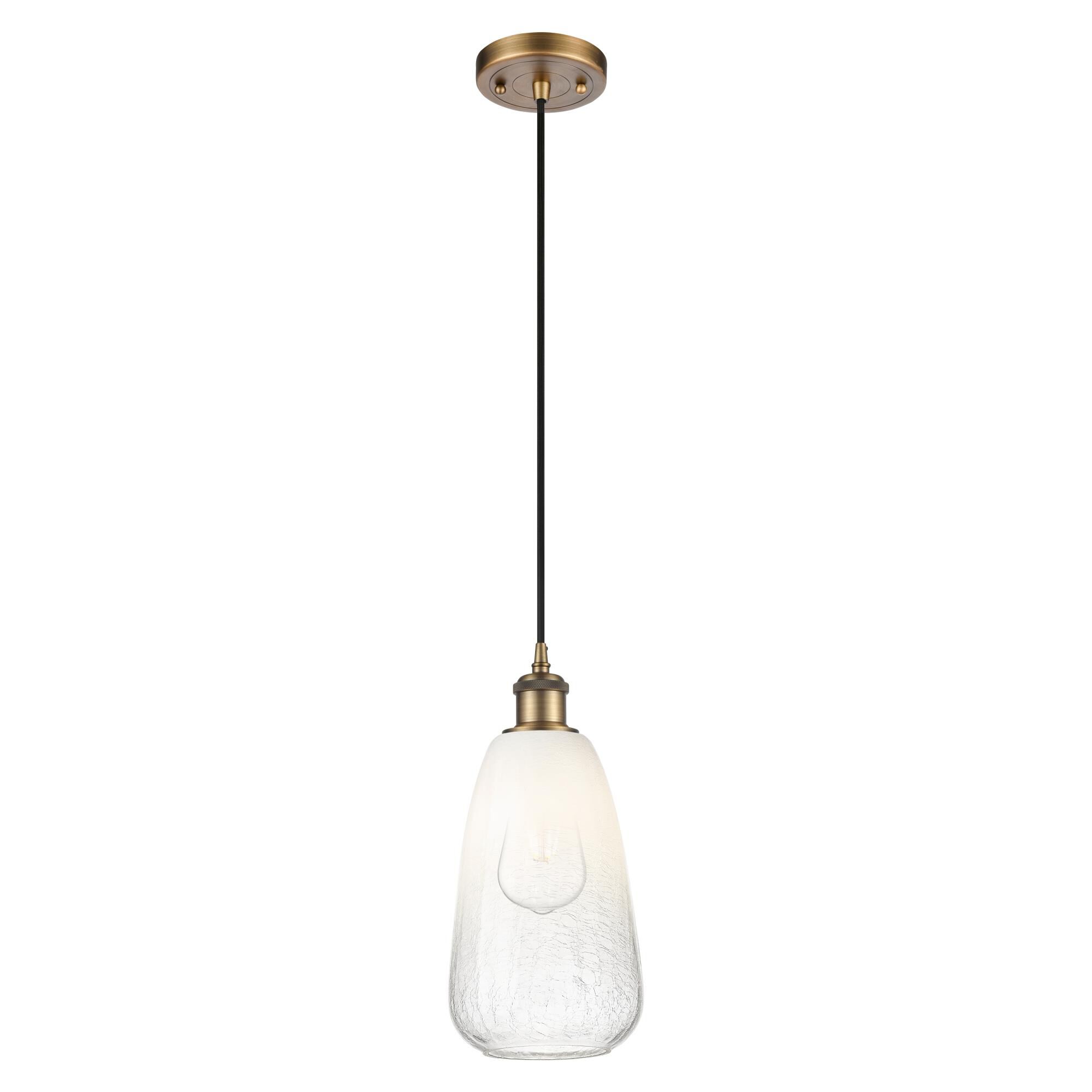 Bruno Marashlian Brookhaven Almond Mini Pendant by Innovations Lighting