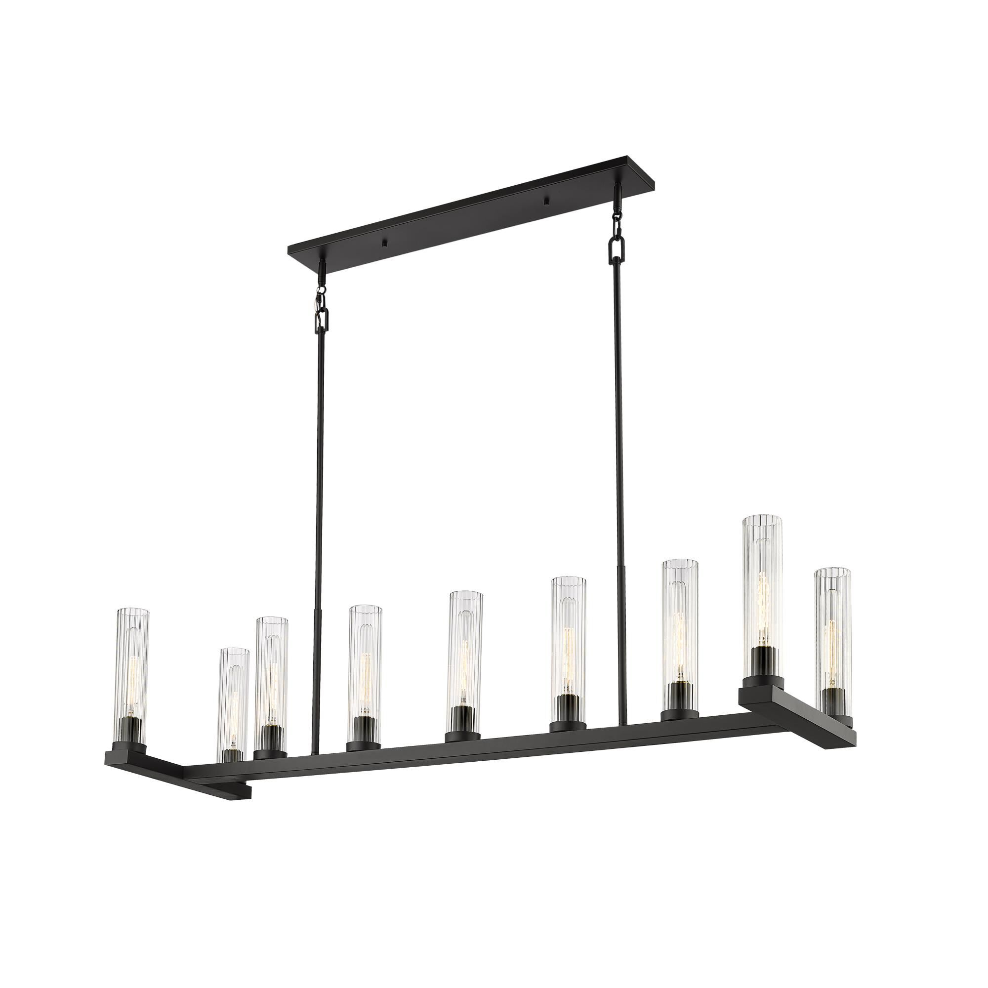 Beau 56 Inch 9 Light Linear Suspension Light by Z-Lite