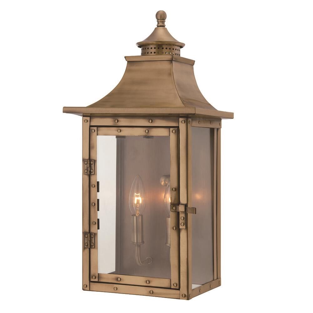 Shown in Aged Brass finish and Clear glass and Clear Glass Panes shade