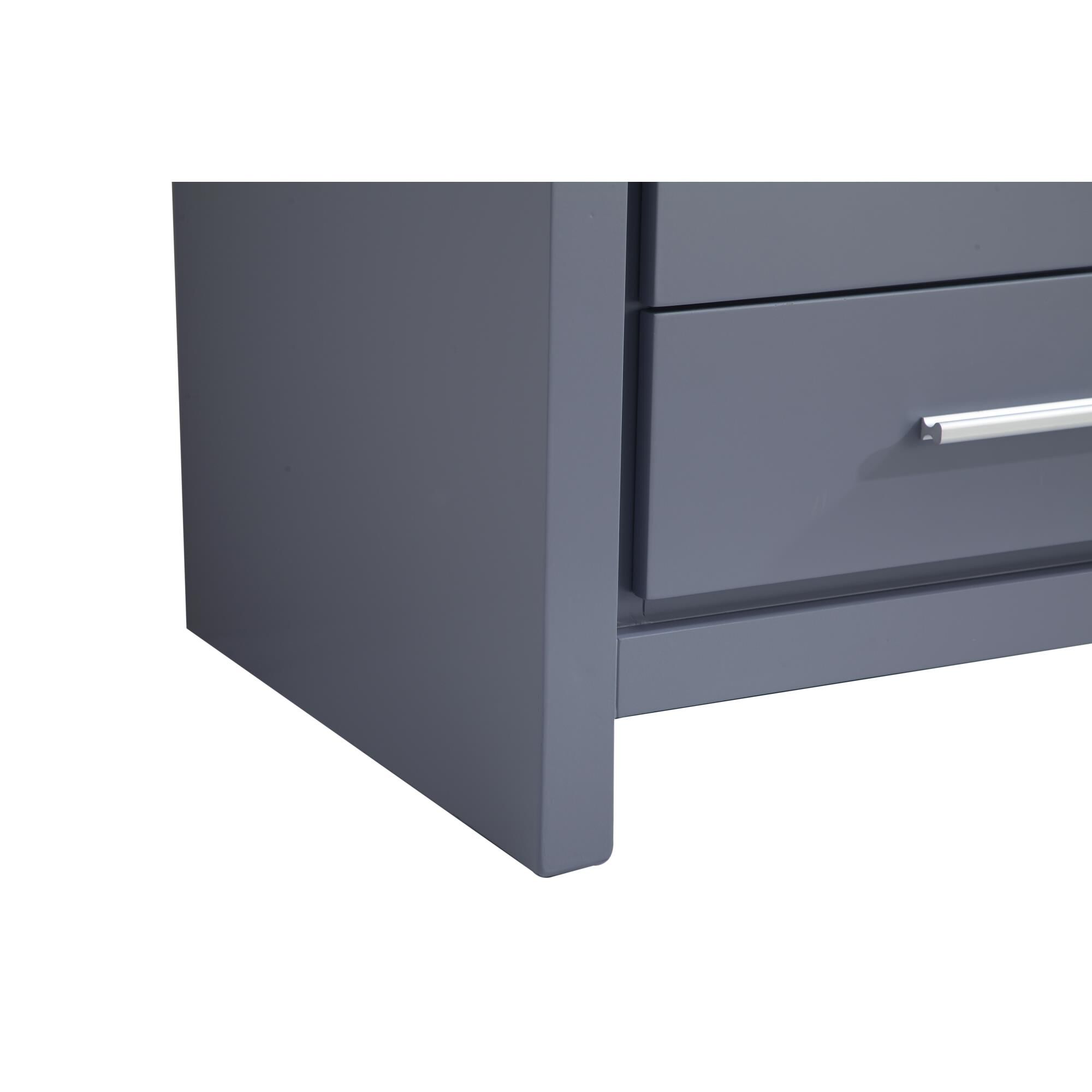 Shown in Grey finish