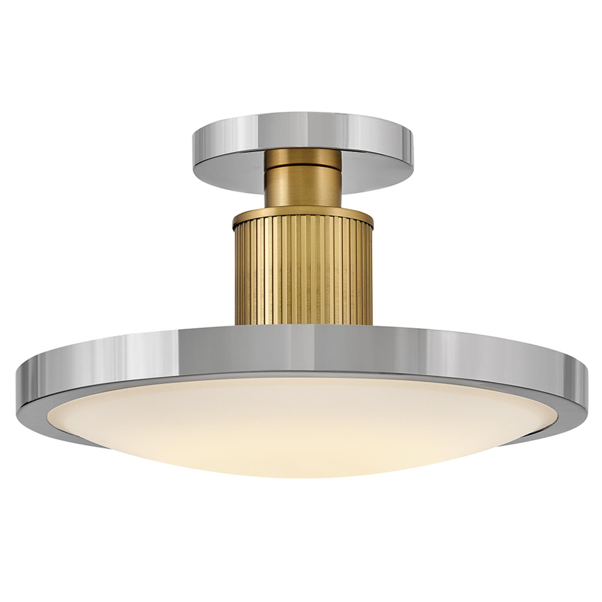 Kieran 14 Inch Semi Flush Mount,