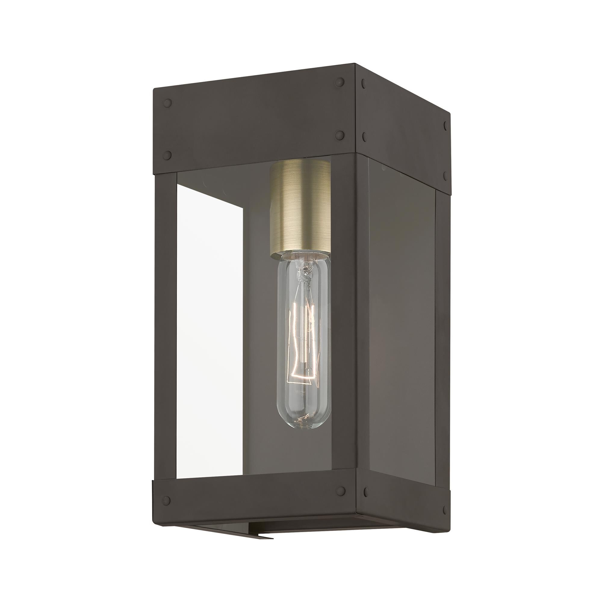 Livex Lighting Barrett 9 Inch Tall Outdoor Wall Light